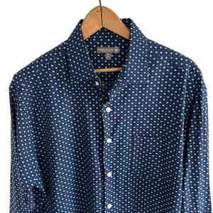 Peter Millar Summer Comfort Long Sleeve Button Down Dress Shirt